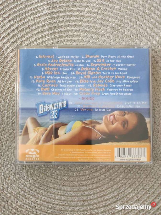 dziewczyna 22 mega pop dance hits Kielce sprzedam