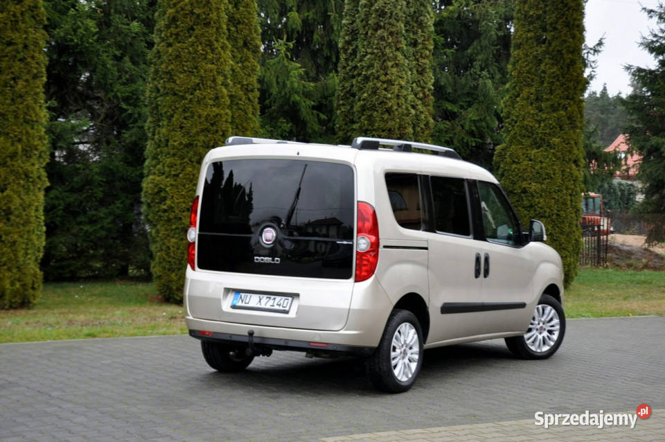 Fiat Doblo 20Multijet135KlimatyzacjaGrzane ASR (kontrola trakcji) Doblo