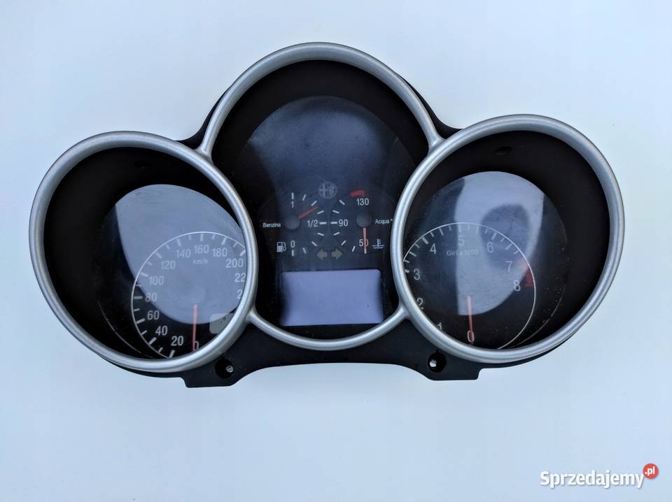 LICZNIK ZEGARY ALFA ROMEO 147 937 3D Nowy Tomyśl