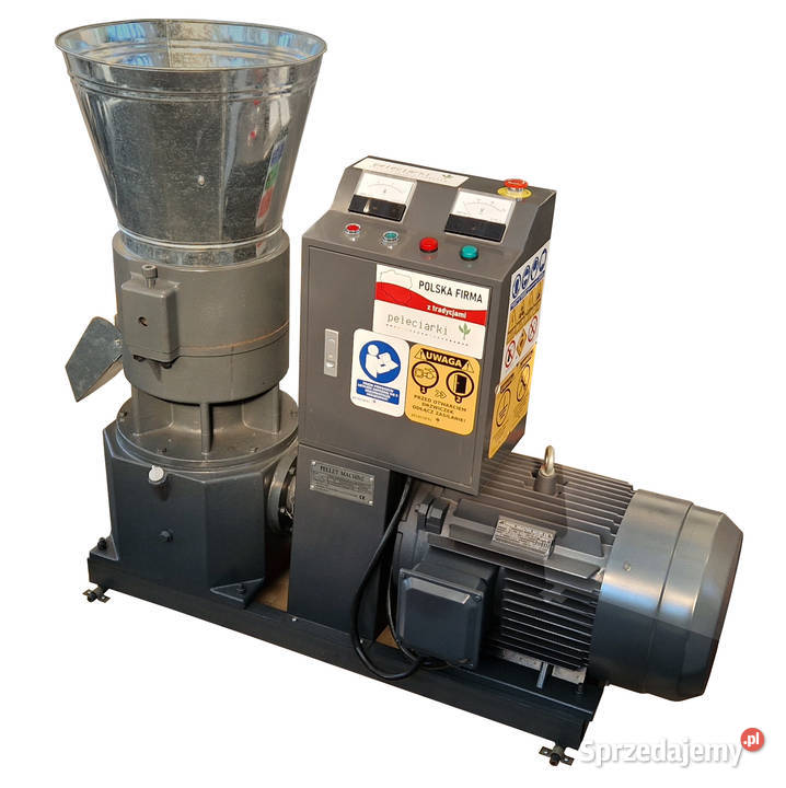 PRODUKCJA WŁASNEGO PELETU Peleciarka 22kW do Pszczyna