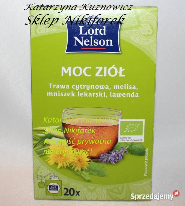Lord Nelson herbata chai 20 t ziołowa Ziołowa wielkopolskie