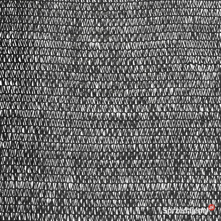 Siatka cieniująca czarna 2x10 m HDPE 150 gm Warszawa