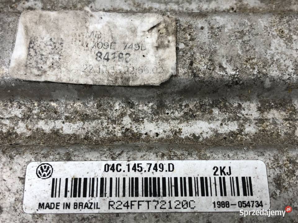 KOLEKTOR SSĄCY SKODA FABIA III 04C145749D 10 95 osobowe