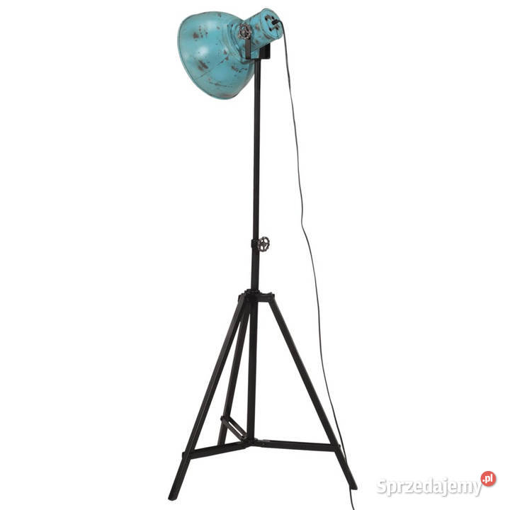 Lampa stojąca 25 W postarzany niebieski Pozostałe Warszawa