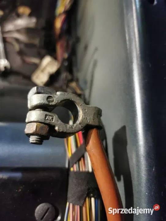 Kabel masa klema akumulatora BMW E34 Pozostałe Żory