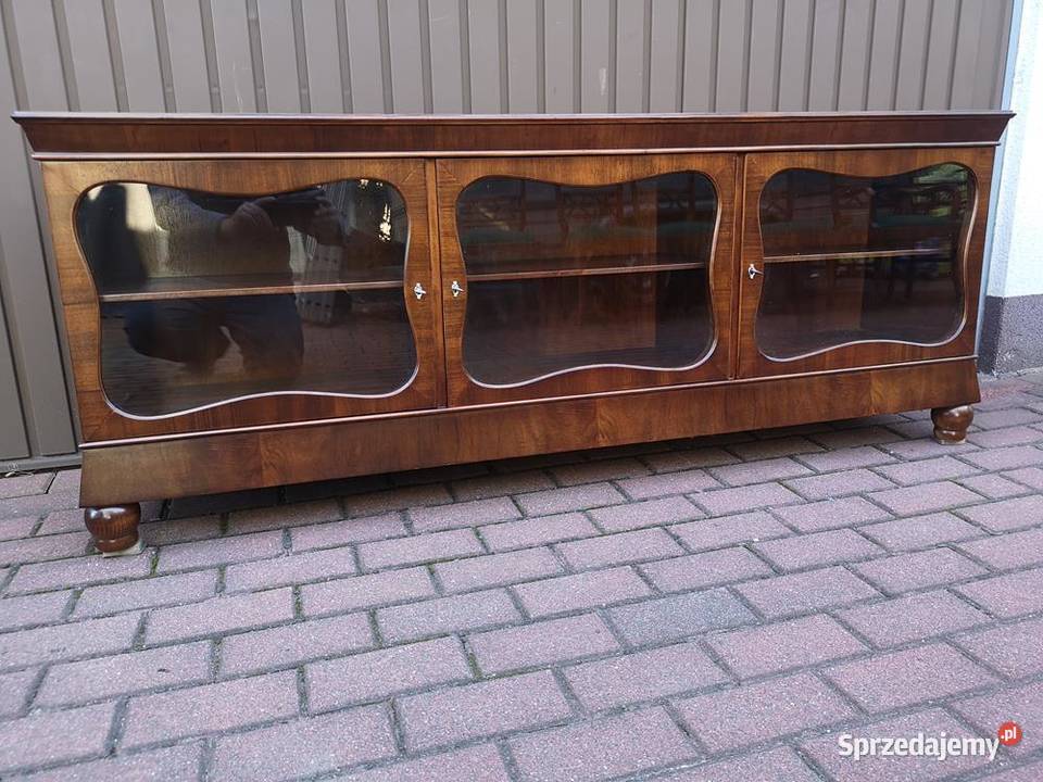 Komoda ARTDECO Orzech RTV Niska Unikat 170 Stara Swarzędz
