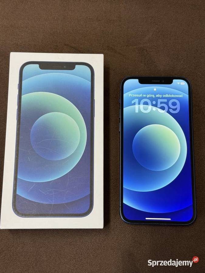 iPhone 12 64GB Niebieski A2403 Stan Etui śląskie Katowice