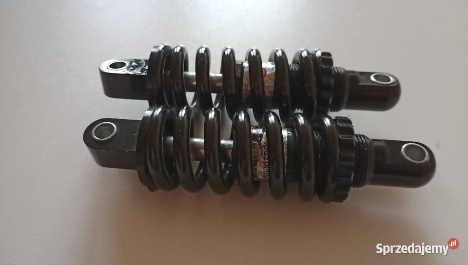 Tylne amortyzatory 125mm otwór 8mm sprężyna 63mm Warszawa sprzedam