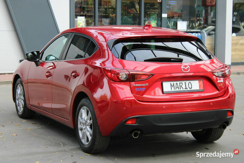Mazda 3 BezwypadkowyBogata wersja czujnik zmierzchu