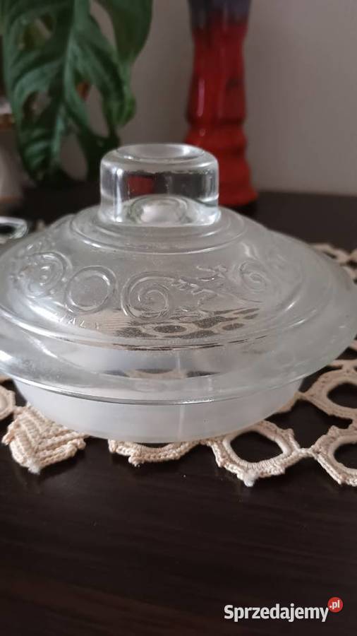 Herbatnica szklana duża Tarnowskie Góry sprzedam