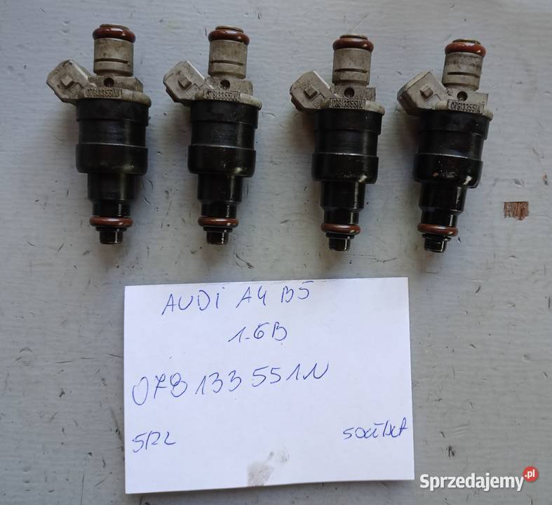 Sprawdzony wtryskiwacz Audi 16 B 078133551N świętokrzyskie sprzedam