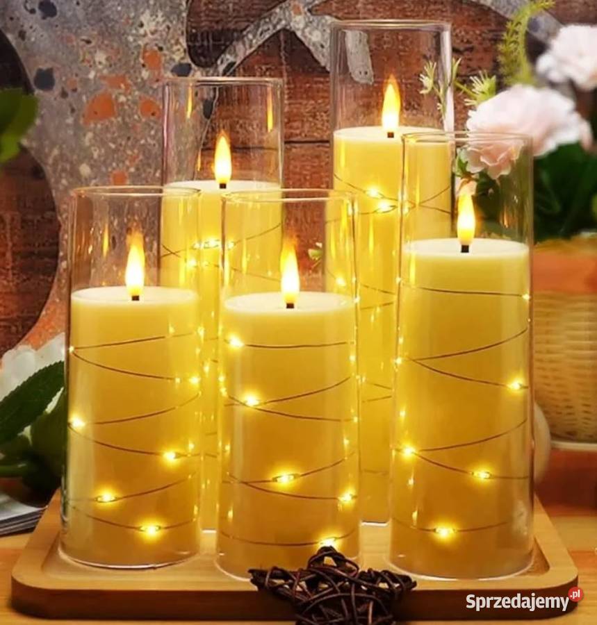 Zestaw 5 świeczek LED Pozostałe