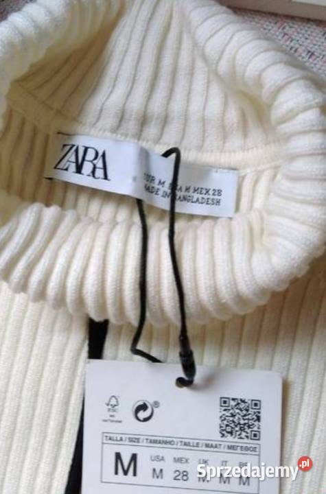 38M ZARADługa sukienka dzianinowa z MadrytuNOWA Długość Maxi Kraków