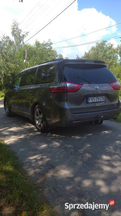 Toyota Sienna XLE LPG GAZ 8 OSOBOWA Nowy Sącz