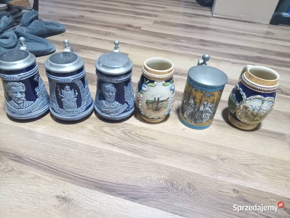 6 Pięknych kufli kolekcjonerskich