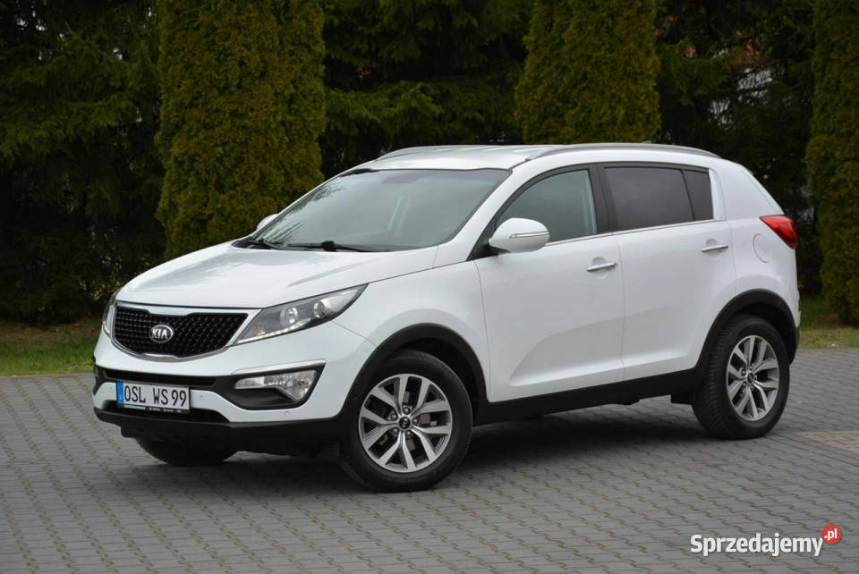 Kia Sportage Lift Biała Perła Ledy Duża Navi podgrzewane fotele Ostrów Mazowiecka sprzedam