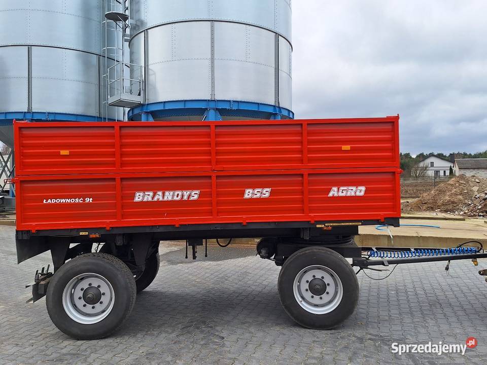 Przyczepa brandys wywrotka 12dmc łódzkie Rawa Mazowiecka sprzedam