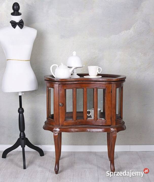 Drewniany Piękny Nerka Barek na Alkohol Taca Kraków