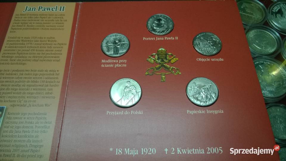 monety Blister ZESTAW MONET 1 LIRA