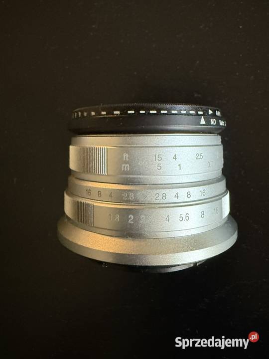 Obiektyw 7artisans 25mm f18 filtr Bielsko-Biała