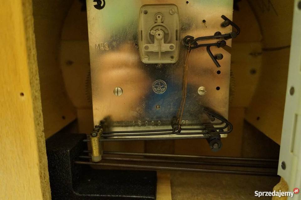 Metron zegar kominkowy sprawny stołowy Pleszew