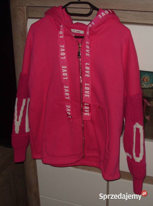 ciepła bluza THE WESS sweterkowe rękawki r ML Rawicz sprzedam