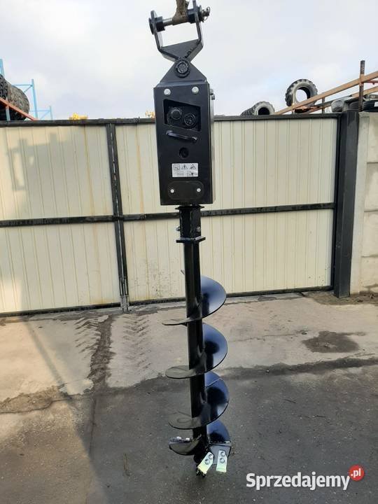 Wiertnica z wiertłem świder hydrauliczna fi300mm Złoczew