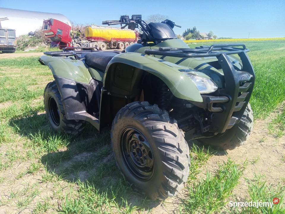 honda trx 420 4x4 wtrysk transport Lublin