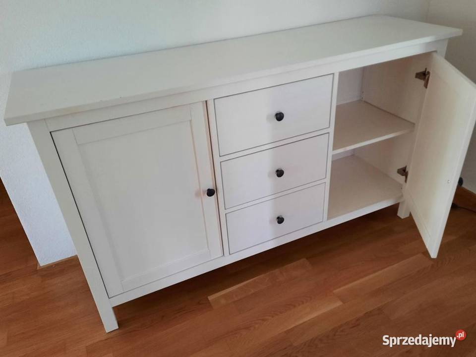 Komoda IKEA LEKSVIK drewno rustykalna HEMNES Warszawa