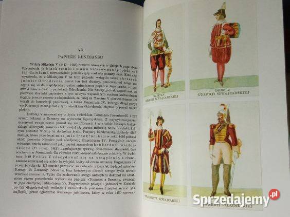 Dzieje papieży początków kościoła do czasów Książki naukowe i popularnonaukowe Książki i Podręczniki Łódź