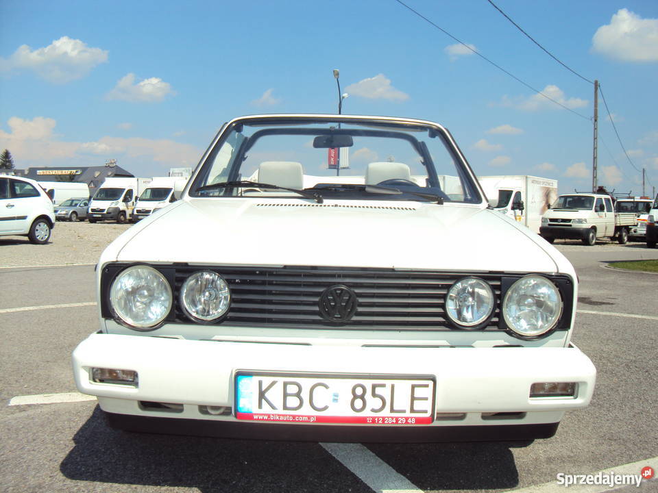 VOLKSWAGEN GOLF I CABRIO KARMANN lakier metallic Grodkowice