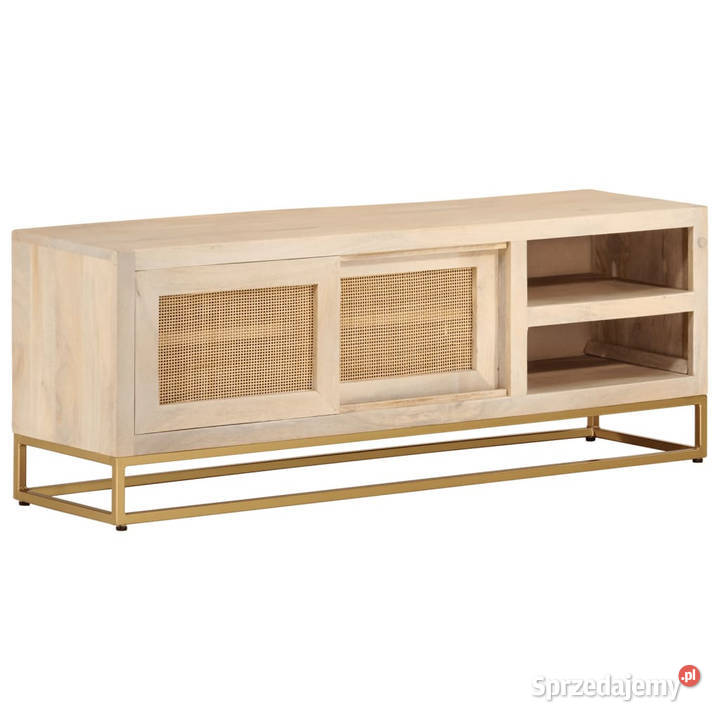Szafka pod TV 110x30x40 lite drewno mango i mazowieckie Warszawa