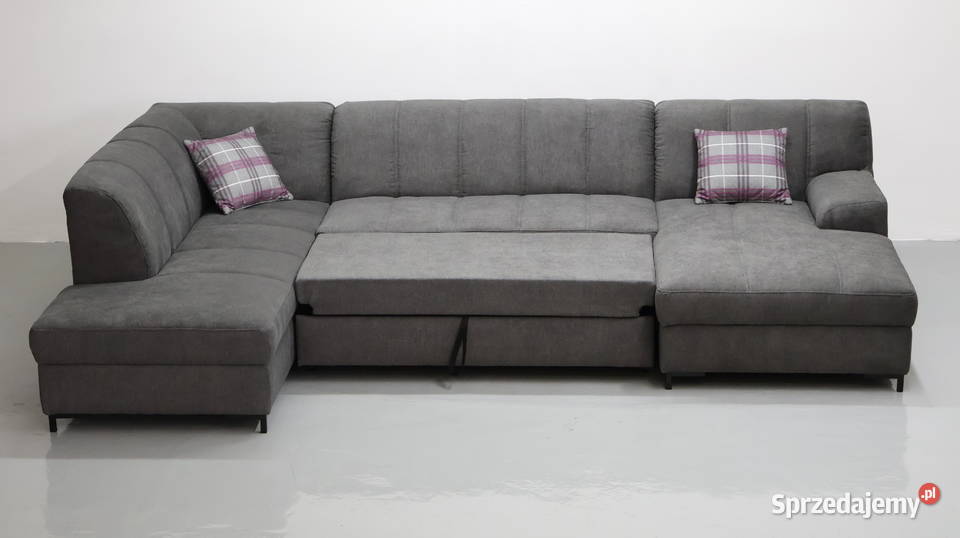 TJG Nowe NIEMIECKIE Wielkie U funkcja spania 74cm Narożniki