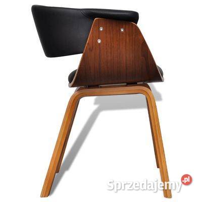 vidaXL Krzesła stołowe 2 gięte drewno i sztuczna sprzedam