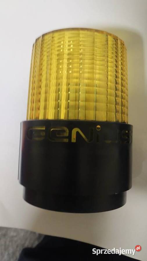 Lampa migająca żółta 230V Genius Guard do napędu sprzedam
