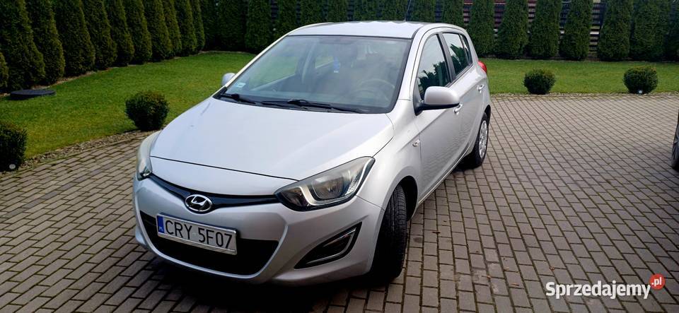 Hyundai i20 z 2012roku benzyna nieuszkodzony Rypin