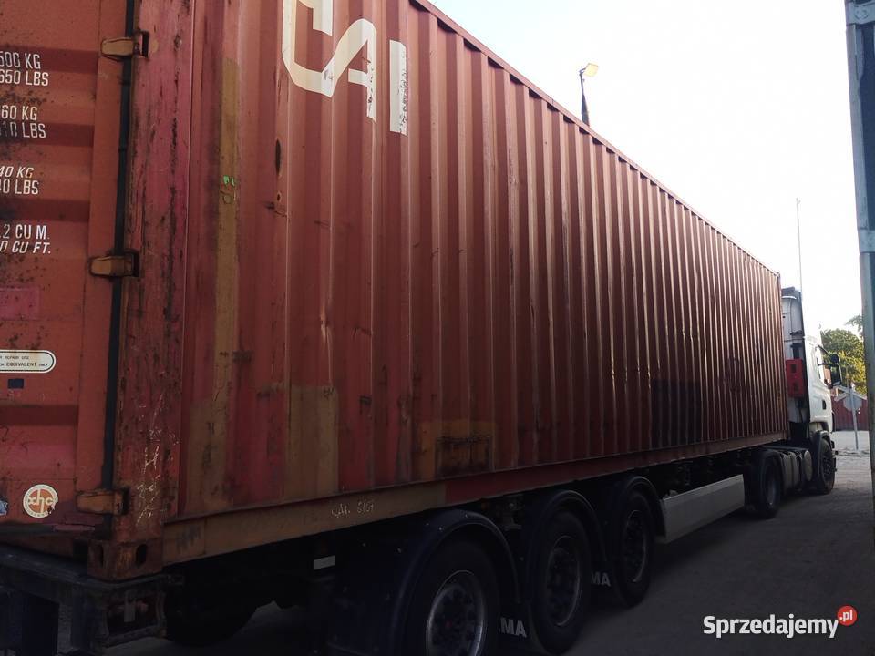 Kontenery 40HC UŻYWANE WARSZAWA sprzedam