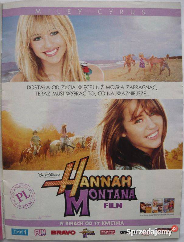 PLAKATY HANNAH MONTANA WYPRZEDAŻ ŚWIAT PLAKATÓW