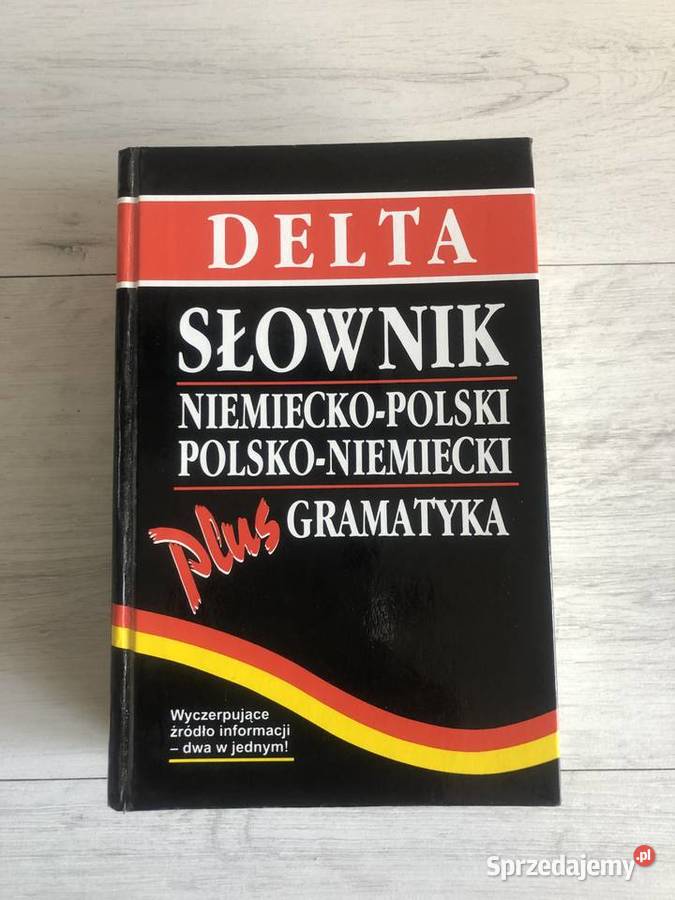 NOWY Słownik Polsko - niemiecki plus gramatyka DELTA
