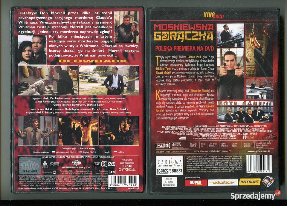 Moskiewska gorączka Powstały z martwych 2 filmy Szczecin