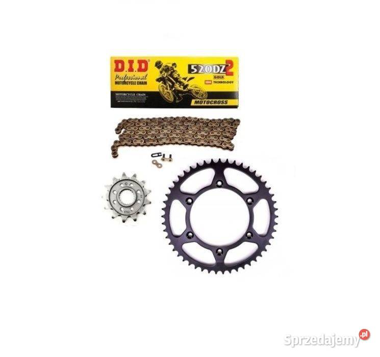 Zestaw napędowy zębatki Kawasaki KXF450 KXF 450 wielkopolskie