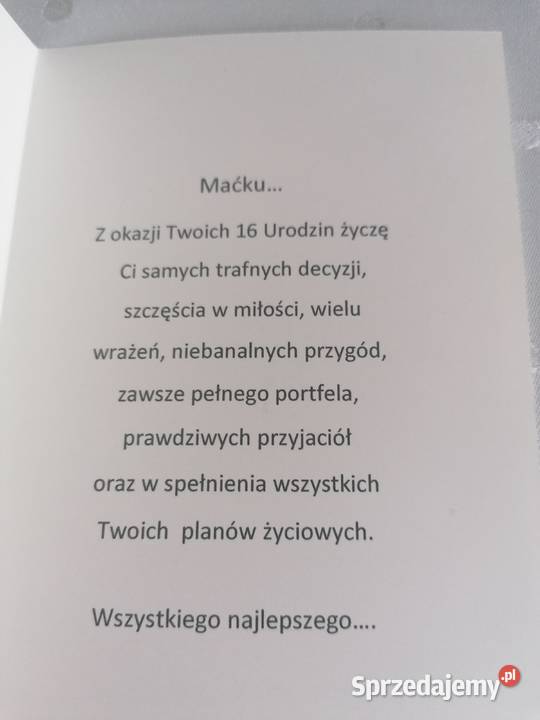 Kartka 3D urodziny 16 latka piłkarza