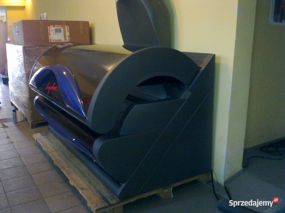 SOLARIUM Ergoline 500 Classic Soft Grey Płock wyposażenie