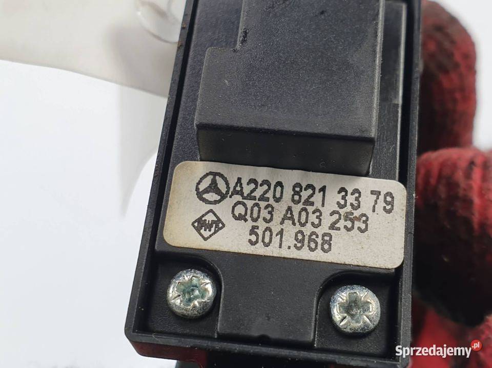 PRZEŁĄCZNIK MERCEDES W 220 LIFT A2208213379 kujawsko-pomorskie Lipno
