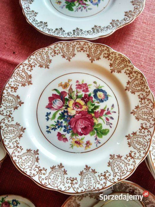 Filiżanka z talerzkiem deserowym Sheridan Made Porcelana i szkło Gdańsk