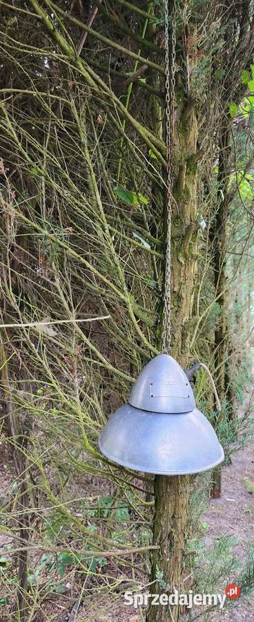 Aluminiowasygnowana lampaOryginał loft Barlinek sprzedam