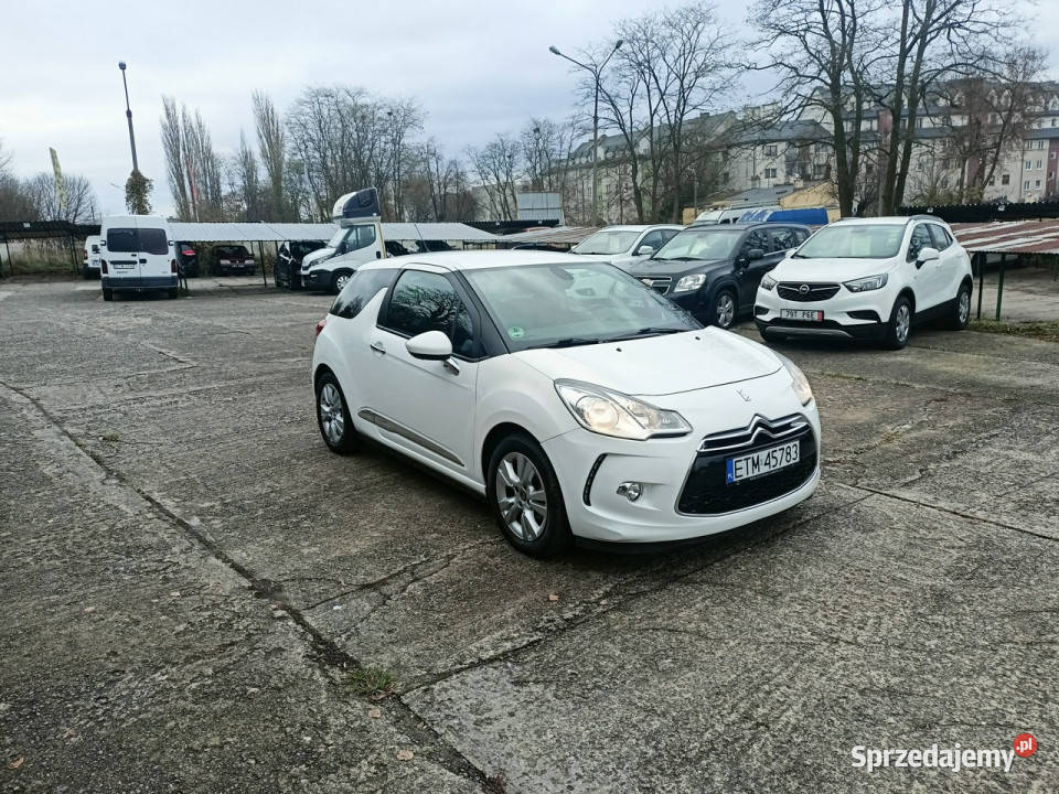 Citroen DS3 16 VTi niski przebieg 1 właściciel Tomaszów Mazowiecki