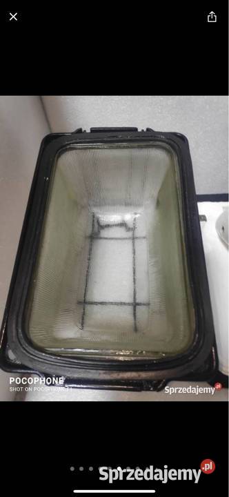 Lampa retro odrestaurowana firmy Polam Wilkasy śląskie