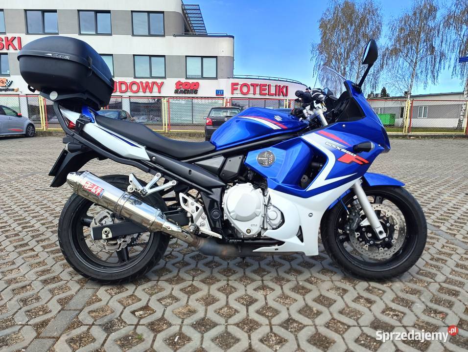 Suzuki GSX 650 F 2007 Kufer oplot stal alarm Warszawa