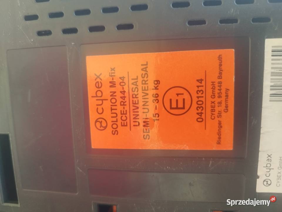 Fotelik samochodowy Olsztyn sprzedam